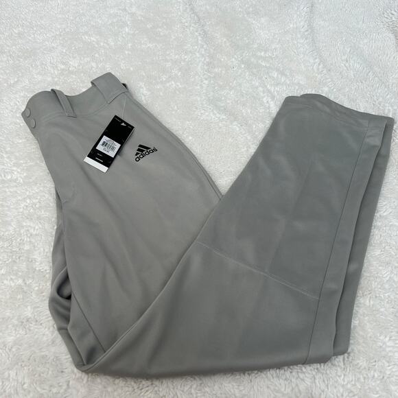 adidas Other - NWT Adidas Men Triple Strip Grey Baseball Pants M Athleisure Luxe Casual Workout